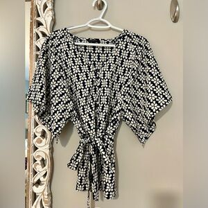 Banana Republic blouse with tie